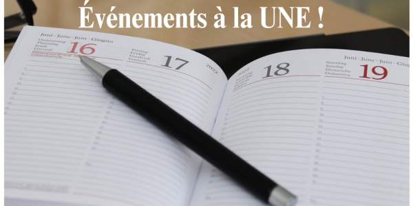 À LA UNE !